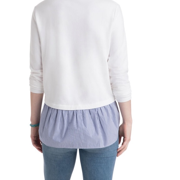 Vineyard Vines Mixed Media Shirt Small NWT - Picture 2 of 4